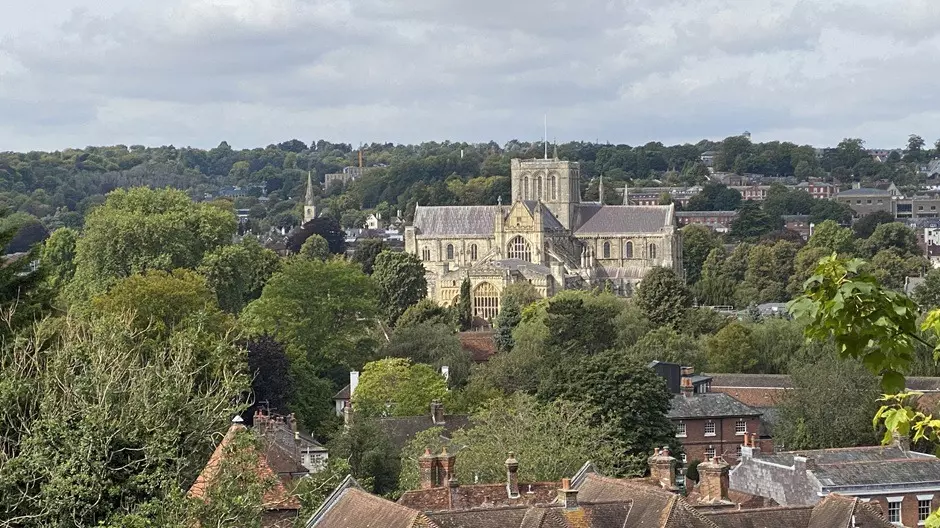 26-Cathedral from St Giles Hill